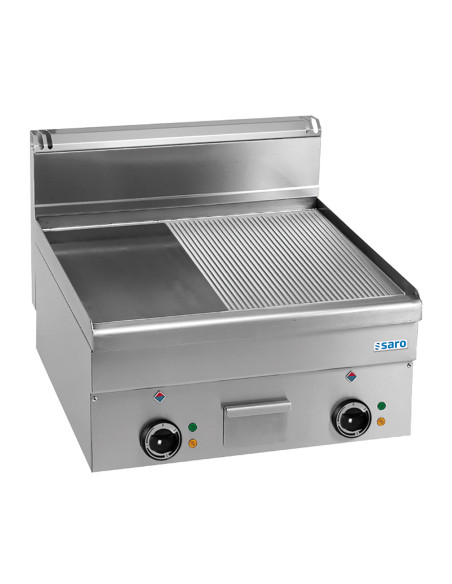 Elektrisk grillplatta 1/2 slät 1/2 räfflad bord modell EFT66LR