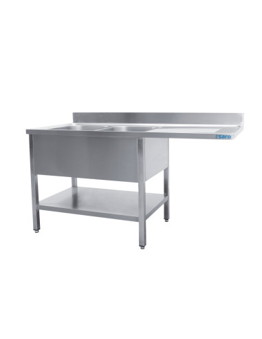Diskho mitt 2 hoar, vänster - B 1800 x D 700 mm