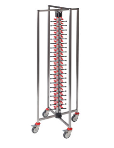 Tallriksstaplingssystem Plate-Mate modell PM 78 HOPPVÄNGBAR