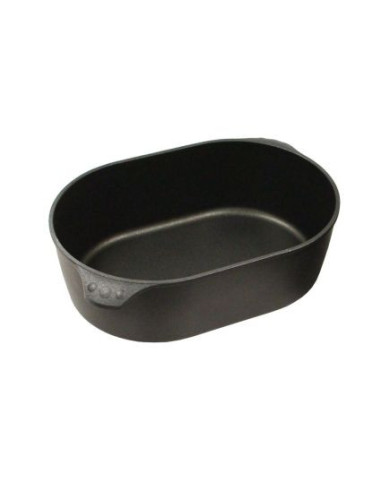 Eurolux Premium gjutjärnsrost ca 40 x 27 cm, ca 13 cm hög, 8,5 L