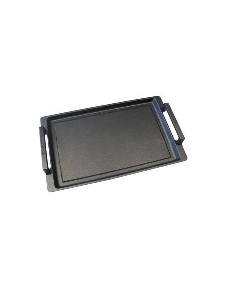 Eurolux Premium Teppanyaki med handtag i rostfritt stål 41 x 24 x 2,5 cm, slät