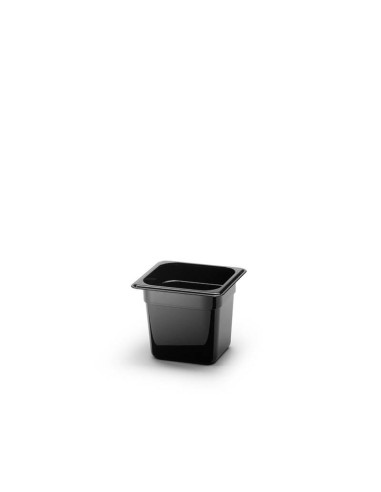 Kantin Gn 1/6-150 Polycarb, Svart