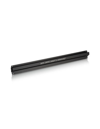 Bonglist svart aluminium L60cm