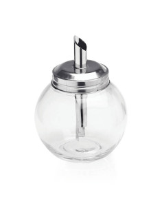 Sockerströare Glas o rostfritt volym 26cl