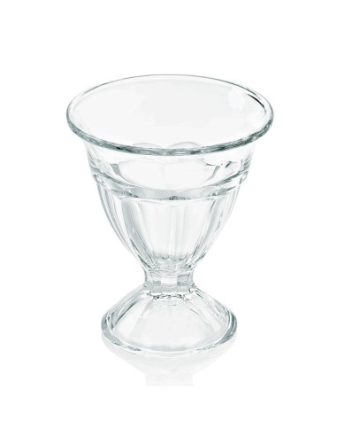 Glass-Skål glas på fot D100mm, H120mm