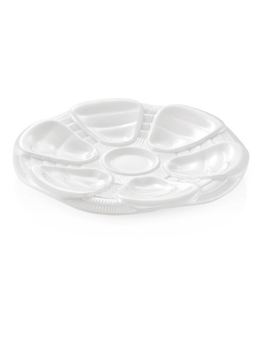 Ostron fat D25cm porslin