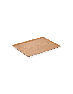 Bricka non slip ljus träimitation