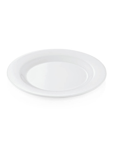 Melamin tallrik vit – Vit