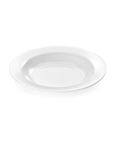 Melamin Tallrik djup D23cm vit