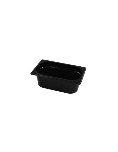 Kantin GN 1/4-100 Polypropen, Svart