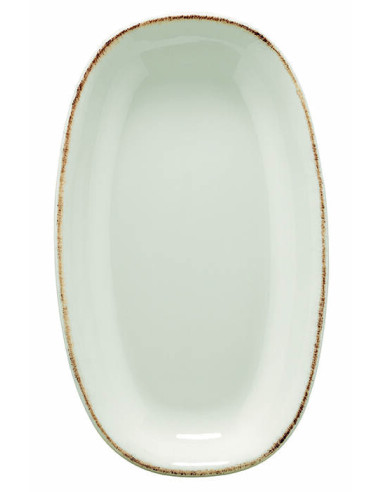 Retro oval tallrik