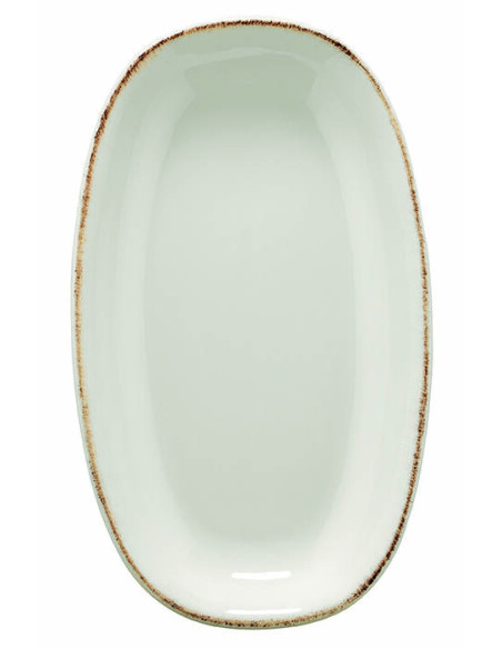 Retro oval tallrik