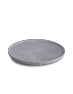 Granit no 1. tallrik grå rå – Grå