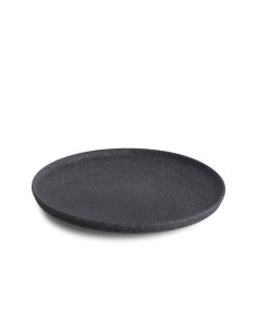 Granit no 4. tallrik svart rå – Svart