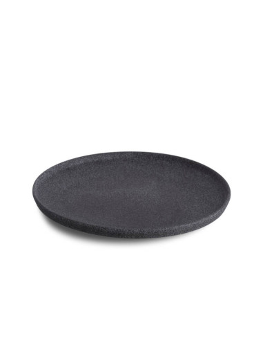 Granit no 4. tallrik svart rå – Svart