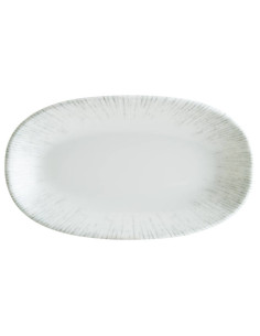 Iris tallrik oval