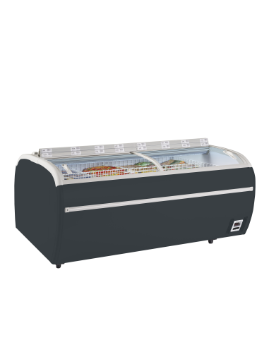Antracit frysbox stormarknad - TWIN 220A-F