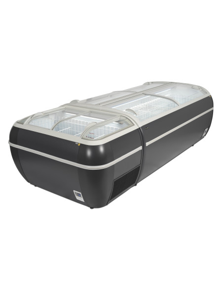 Antracit frysbox stormarknad - TWIN 220A-F