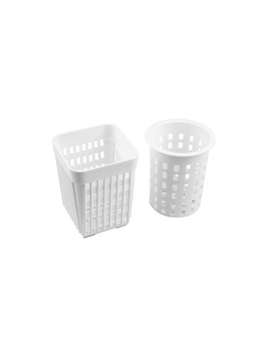 Bestickskorg D110mm, H140mm  Vit