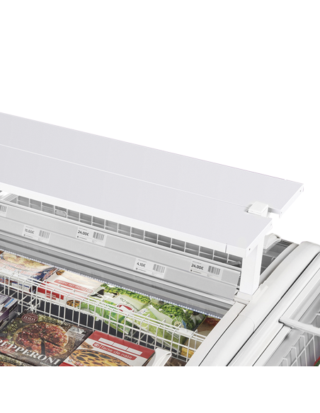 Svart frysbox stormarknad - TWIN 220B-F