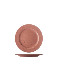 Lifestyle tallrik flat terracotta 2