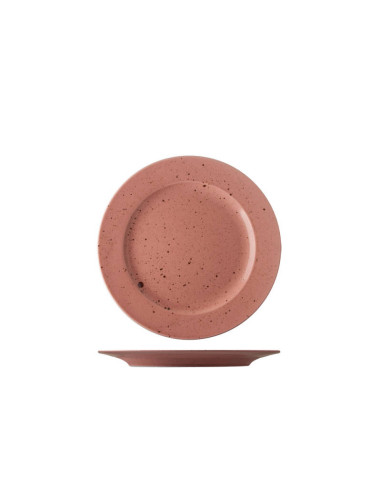Lifestyle tallrik flat terracotta