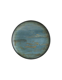 Madera tallrik gourmet flat