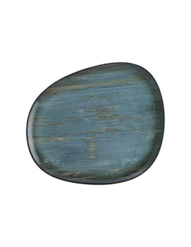 Madera oval tallrik