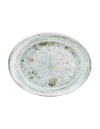 ODETTE OLIV Oval Tallrik 31x24cm Moove