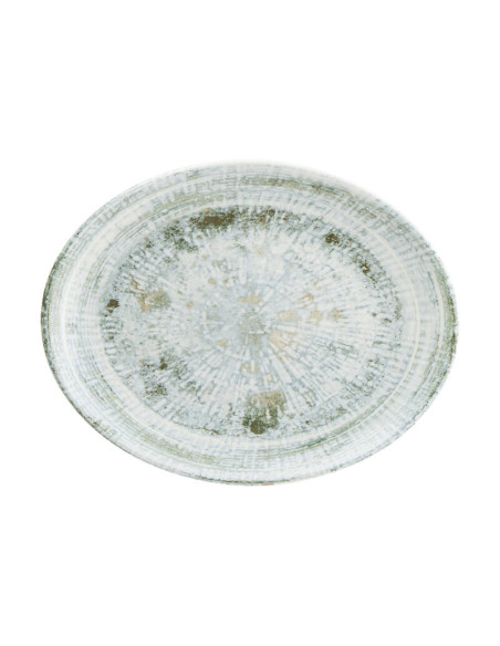 ODETTE OLIV Oval Tallrik 31x24cm Moove