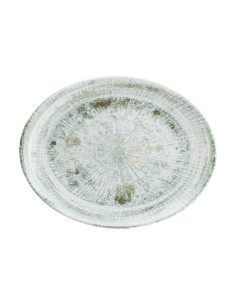 ODETTE OLIV Oval tallrik 36x28cm