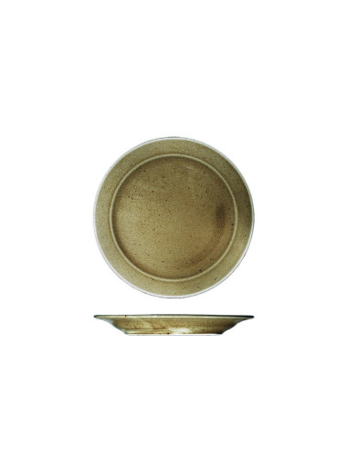 Country range flat tallrik bred kant